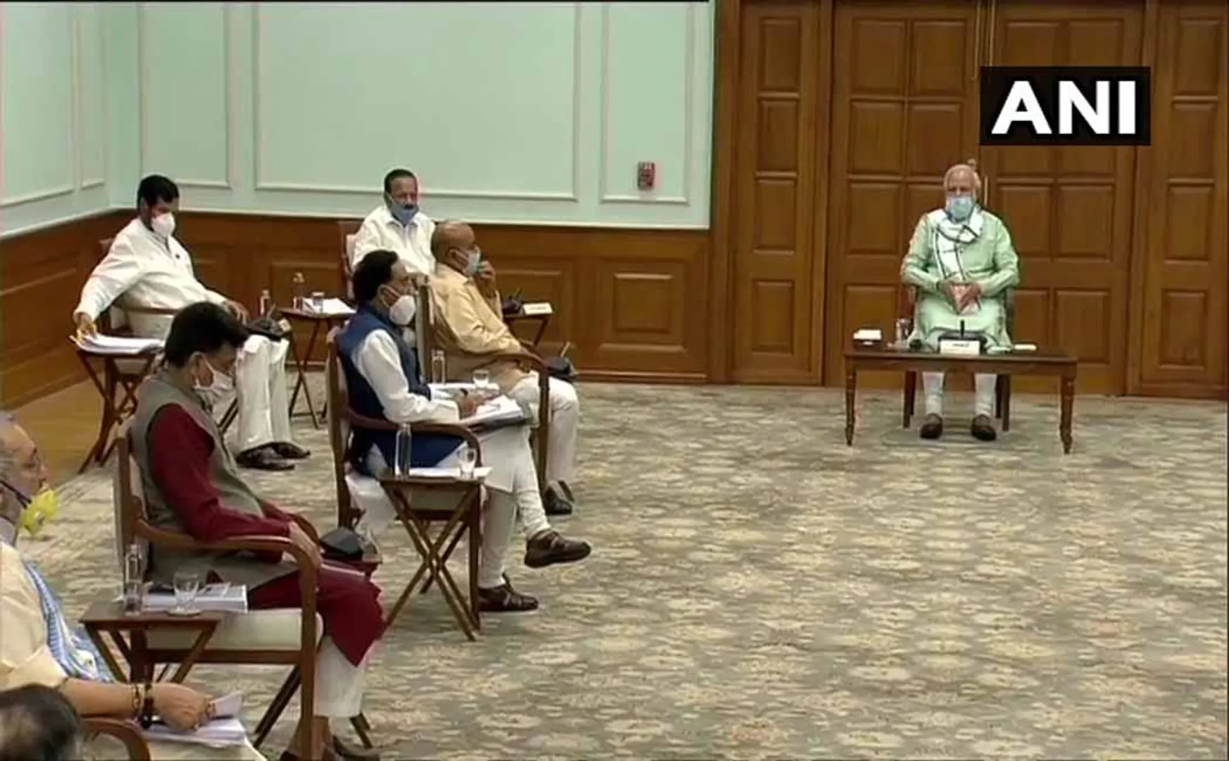 union cabinet meeting in delhi 
